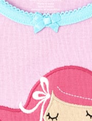Girls Mermaid Cotton 2-Piece Pajamas - Gymmies