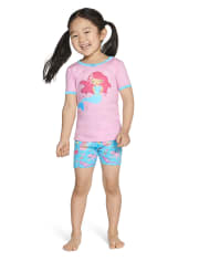 Girls Mermaid Cotton 2-Piece Pajamas - Gymmies