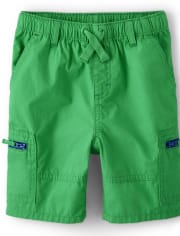 Short zippé à enfiler pour garçons - Critter Camp