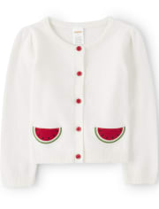Girls Watermelon Cardigan - Sweet Watermelon