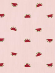 Girls Watermelon Bow Tank Top - Sweet Watermelon
