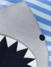 Boys Shark Cotton 2-Piece Pajamas - Gymmies