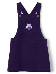 Jupe en velours côtelé hibou pour filles - Whooo's Cute