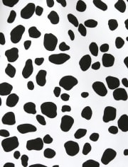 Jupe-short en ponte à pois pour filles - Dalmatian Friends