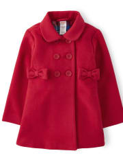 Girls Bow Coat - Teacher's Favorite