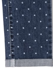 Girls Apple Dot Overalls - Teacher's Favorite