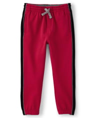 Pantalon de jogging à rayures latérales pour garçons - Fire Chief