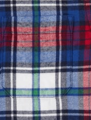 Chemise boutonnée à carreaux pour garçons - La préférée des enseignants