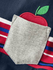 Boys Striped Pocket Top - Teacher's Favorite