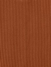 Camiseta con cuello henley para niños - Cosecha