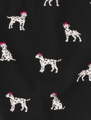 Girls Puppy Top And Leggings Set - Dalmatian Friends