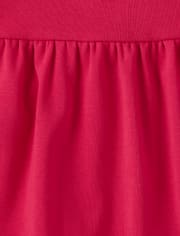 Conjunto de top y leggings de manzana para niñas: el favorito de los profesores