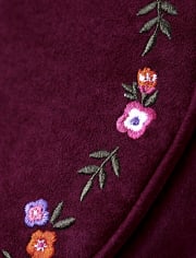 Sac fleuri brodé pour filles - Tree House