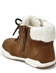 Boys Sherpa Hiking Boots - Critter Campout