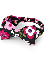 Girls Floral Bow Headwrap - Tree House
