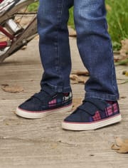 Zapatillas bajas a cuadros para niños - Las favoritas de los profesores