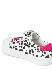 Girls Spotted Sneakers - Dalmatian Friends