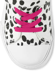 Girls Spotted Sneakers - Dalmatian Friends