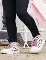 Girls Spotted Sneakers - Dalmatian Friends