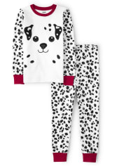 Boys Dalmatian Cotton 2-Piece Pajamas - Gymmies