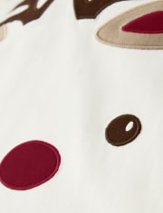 Pijama unisex de 2 piezas de algodón con diseño de reno y carey - Gymmies