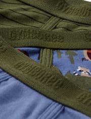 Boys Campout Brief Underwear 3-Pack