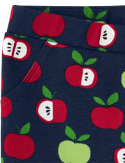Girls Apple Ponte Jeggings - Teacher's Favorite