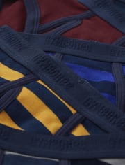 Lot de 7 slips rayés pour garçon