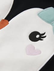 Girls Penguin Hoodie - Polar Party
