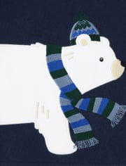 Camiseta térmica con capas de oso polar para niño - Polar Party