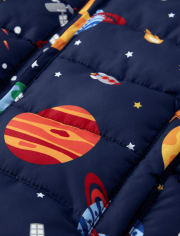 Chaqueta acolchada espacial para niños - Comet Club