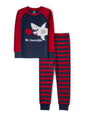 Pijama de 2 piezas de algodón Valentine Cutie para niño - Gymmies