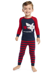 Pijama de 2 piezas de algodón Valentine Cutie para niños - Gymmies