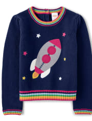 Girls Rocket Sweater - Comet Club