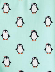 Girls Penguin Tulip Leggings - Polar Party