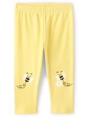 Legging capri abeille pour fille - Busy Little Bee