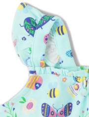 Girls Bug Flutter Top - Backyard Explorer