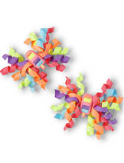 Girls Popsicle Curly Hair Clips - Popsicle Party