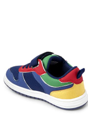 Zapatillas deportivas con bloques de colores para niños - Farming Friends