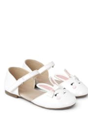 Girls Bunny Ballet Flats - Spring Celebrations