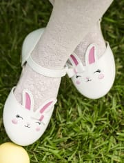 Girls Bunny Ballet Flats - Spring Celebrations