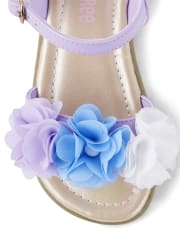 Girls Flower Sandals - Spring Blooms