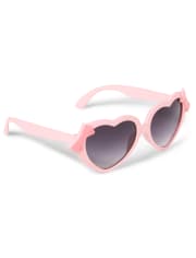 Girls Heart Bow Sunglasses - Splish-Splash