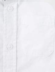 Boys Button Up Shirt - Spring Blooms