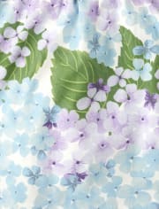 Girls Hydrangea Skort - Spring Blooms