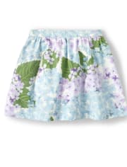 Jupe-short Fille Hortensia - Spring Blooms
