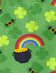 Girls St. Patrick's Day Leggings - Little Leprechaun