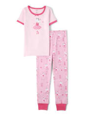Pyjama en coton Fille Ballerina Snug Fit - Gymmies