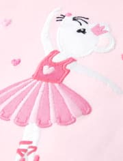 Pyjama en coton Fille Ballerina Snug Fit - Gymmies
