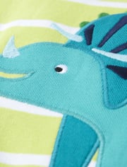 Boys Dino Snug Fit Cotton Pajamas - Gymmies